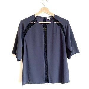 Aritzia | Wilfred Mirabel Heather Purple Blouse